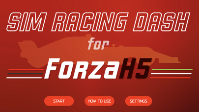 Sim Racing Dash for ForzaH5 Screenshot