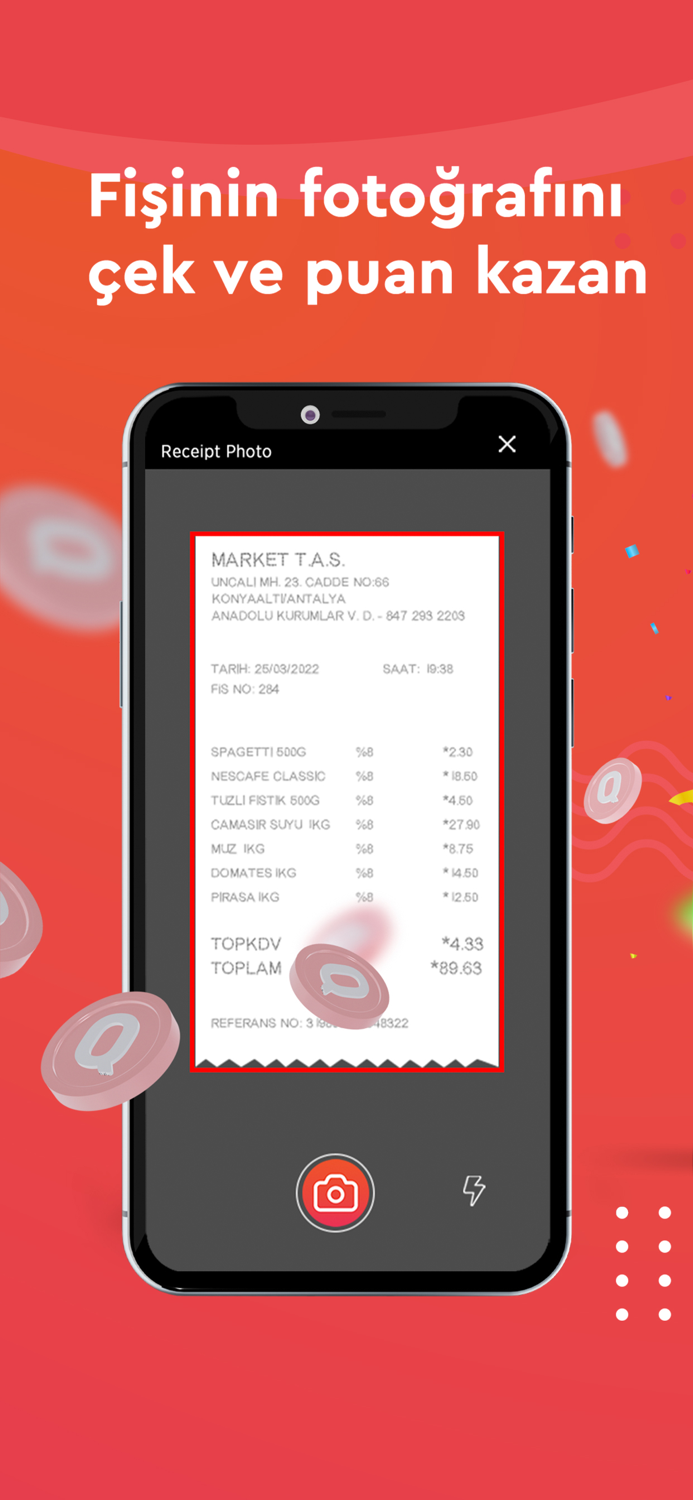 Qumpara - Fişini Gönder Kazan