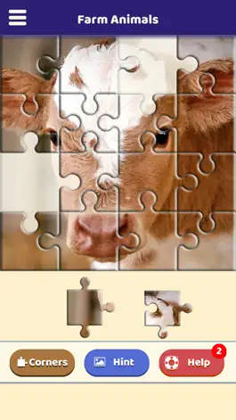 Game screenshot Farm Animals Jigsaw Puzzle apk