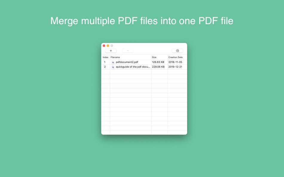 Merge PDF Files - 1.3 - (macOS)