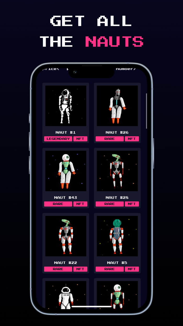 Gravity Nauts NFT Logic Game