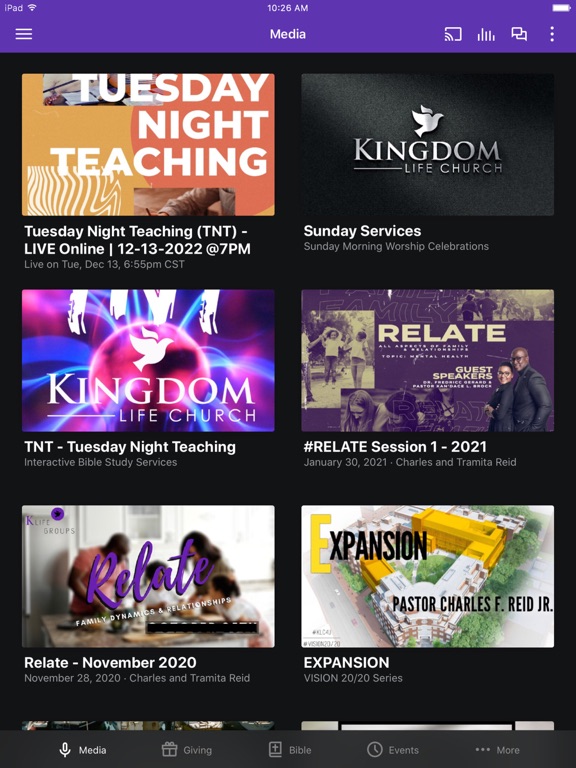 Screenshot #4 pour Kingdom Life Church Killeen