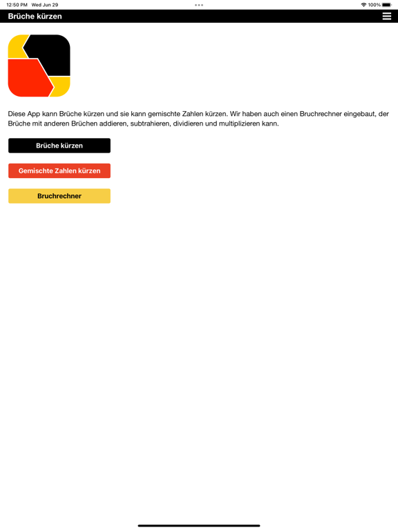 Brüche Kürzen Rechner