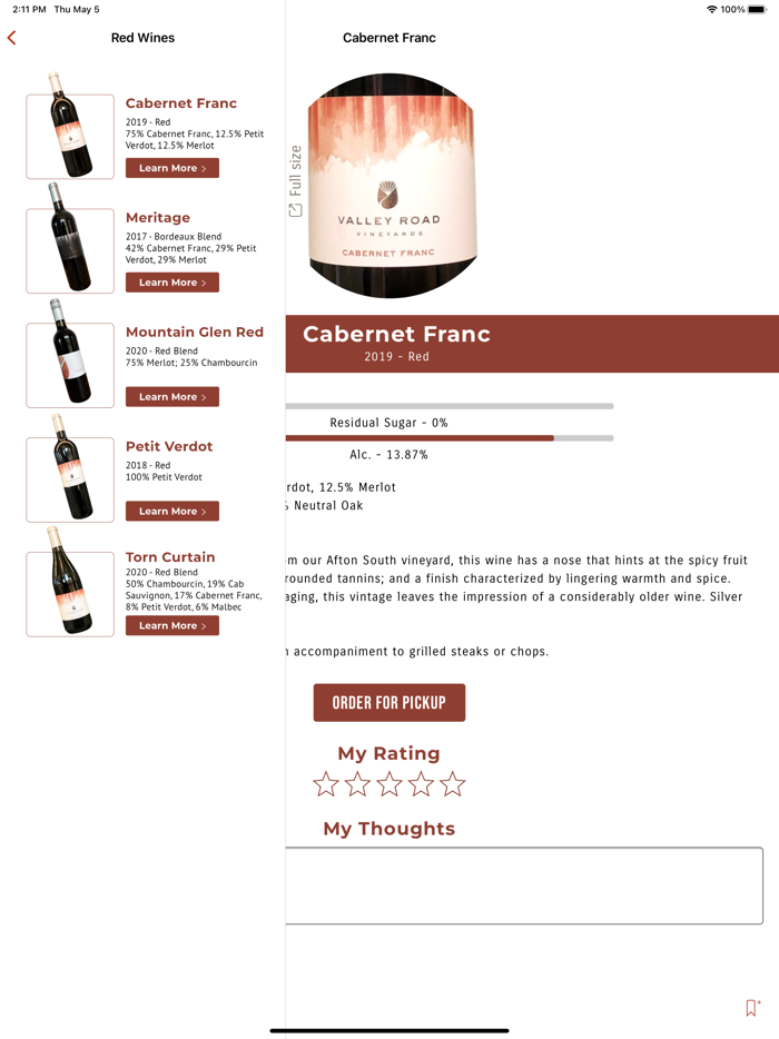 Valley Road Vineyards