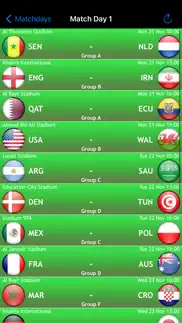 world football calendar 2022 iphone screenshot 3