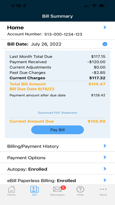 App screenshot