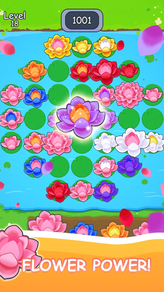 #3. Flower Match Merge (iOS) Bởi: Ayoomi
