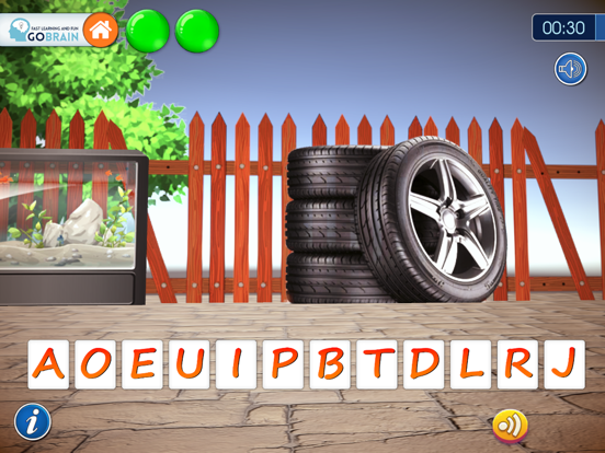 Literki L R J iPad screenshot 4 - Education app