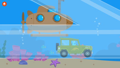 Dinosaur Rescue Truck Games Screenshot