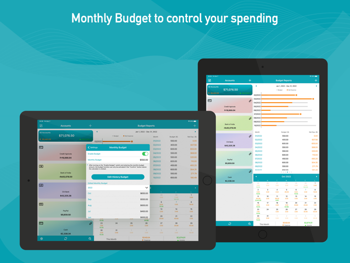 Quick Checkbook for iPad