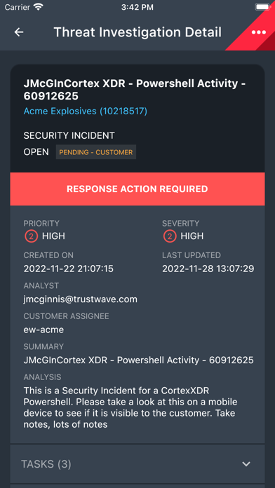 Trustwave Fusion Screenshot