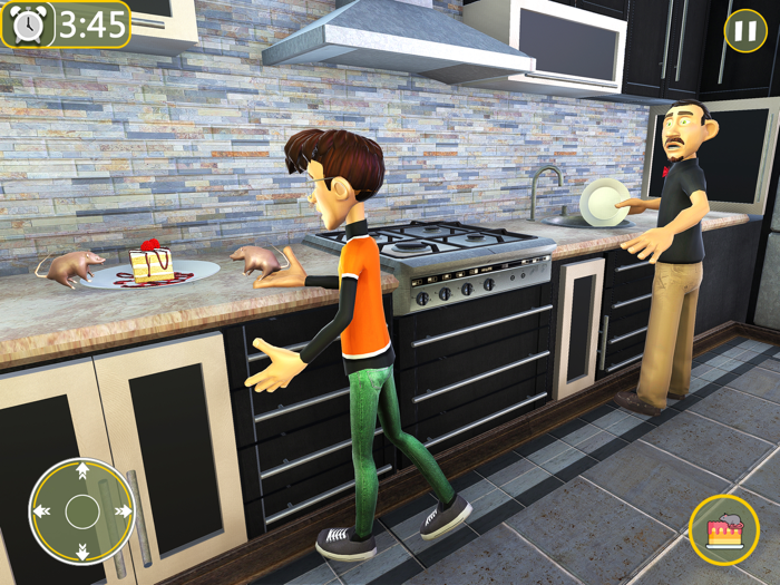 Yellow Neighbor Escape Game 3D