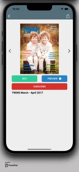 Game screenshot Twins Magazine apk