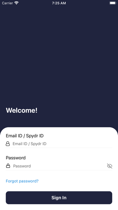 SPYDR WEB Screenshot