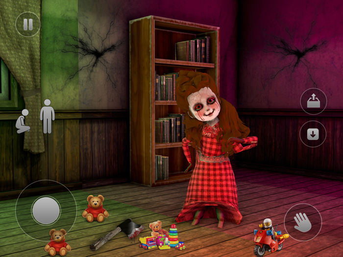 Scary Doll Horror House Game