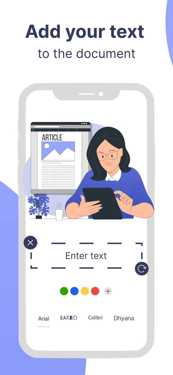 iPDF - mobile scanner app