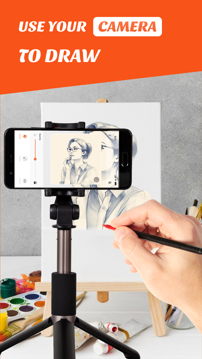 AR Drawing Sketch - Paint