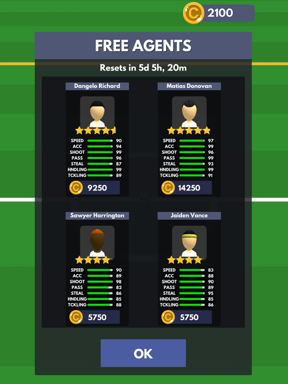 Retro Soccer iPad screenshot 8 - Sports app