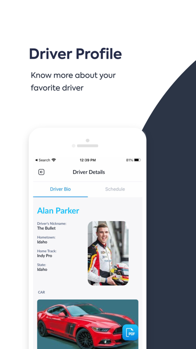 Race Track Connection User Screenshot