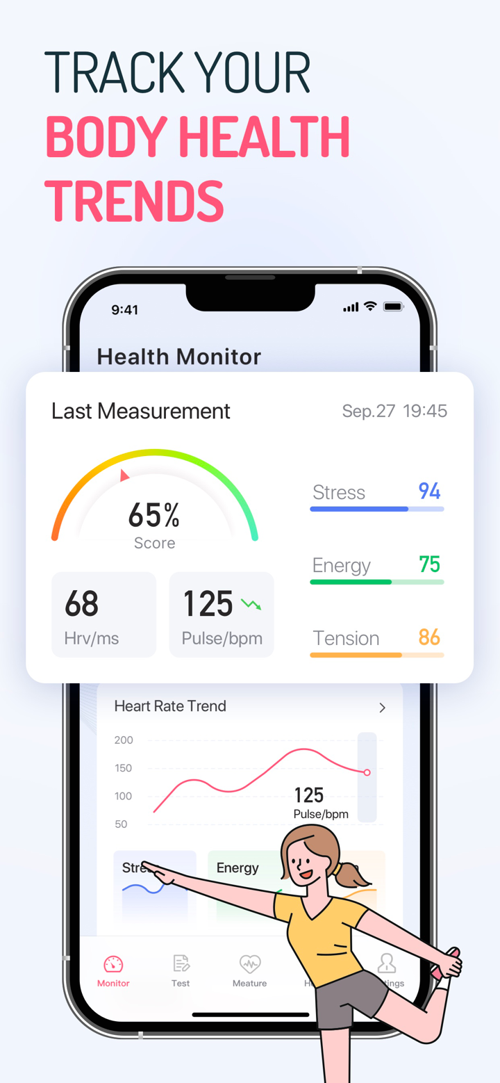 HeartFit - Heart Rate Monitor screenshot 3