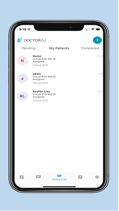 Doctor2U Partner Screenshot