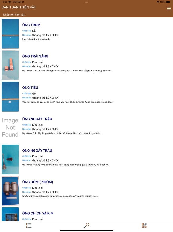 Hiện vật Bảo tàng