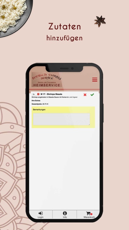 Indisch Curry Service screenshot-3