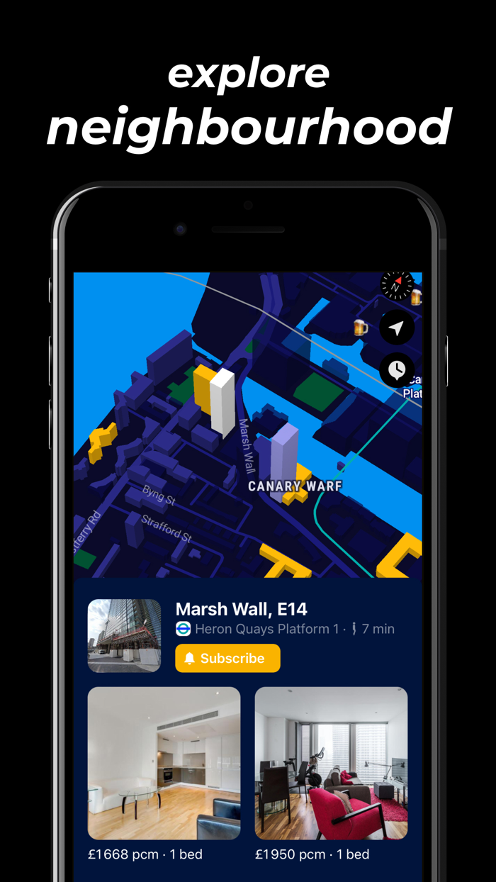 birb map-first rental browser