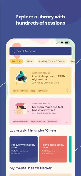 Game screenshot Meomind - Free Therapy hack