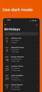 CakeLog: Birthday & Gift Log screenshot #5 for iPhone