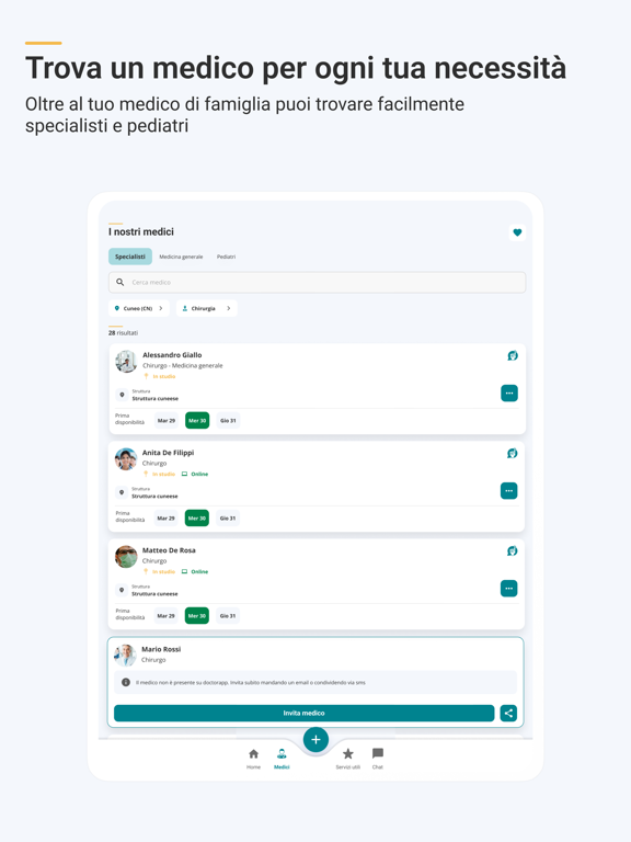 Screenshot #6 pour DoctorApp Paziente