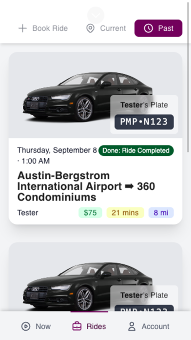 Vaya Concierge Driving Screenshot