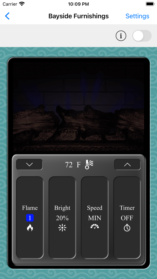 #3. Bayside Bluetooth Fireplace (iOS) 由: Whalen LLC