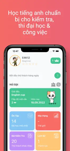 Game screenshot E4K12 Học Tốt Tiếng Anh Lớp 12 mod apk