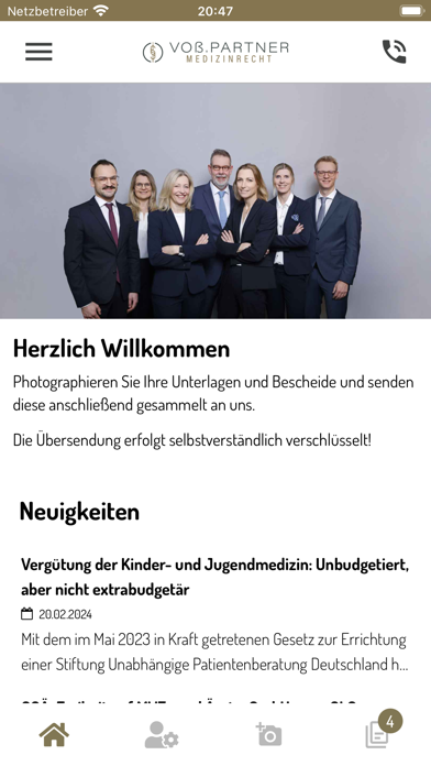 Screenshot #2 pour Voß.Partner Medizinrecht