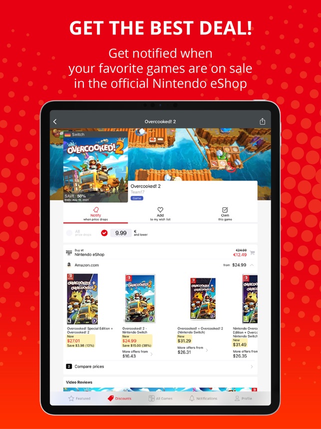 Discounts on Metacritic Top in Nintendo eShop — NT Deals Polska
