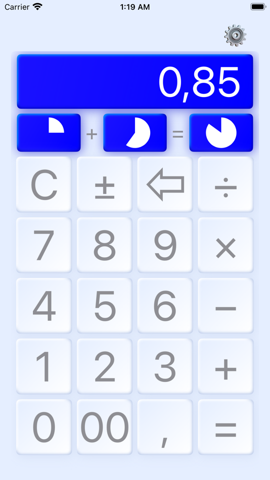 #4. @Calculator (iOS) Podle: Mikolaj Adamowicz