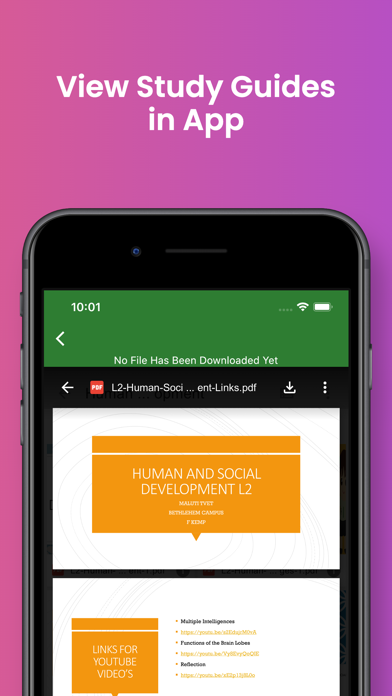 TVET College Study Guides Screenshot