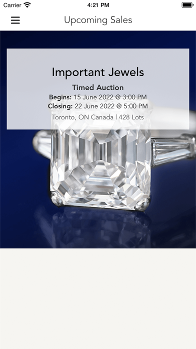 Dupuis Auctioneers Screenshot