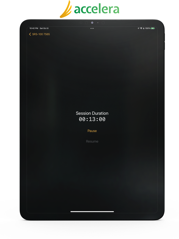 Accelera iPad screenshot 1 - Medical app