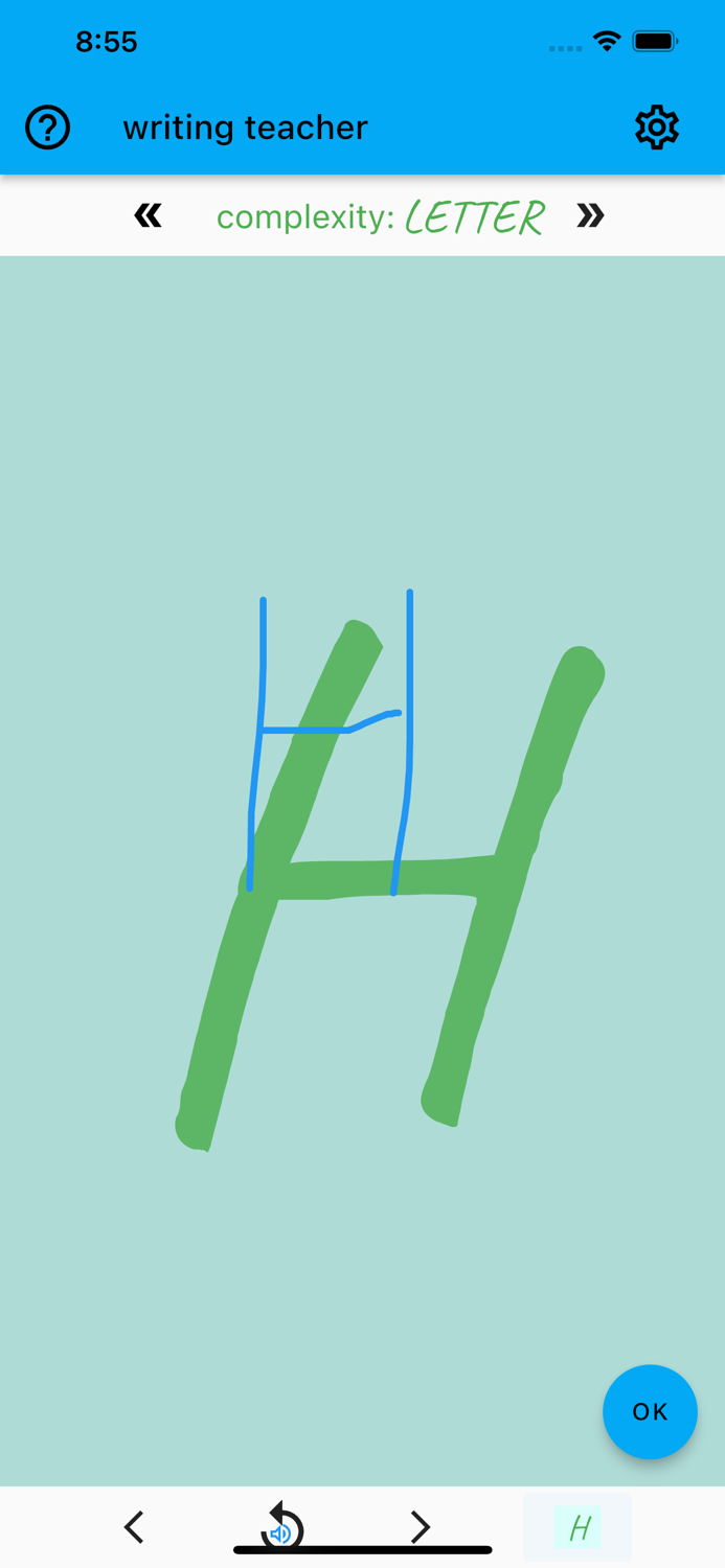 English writing teacher