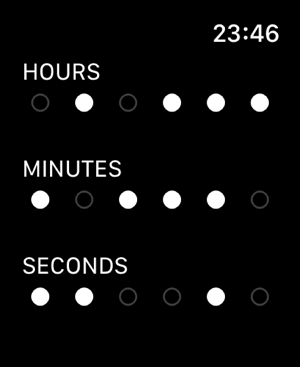 ‎Binary Watch | Clock & Widget Screenshot