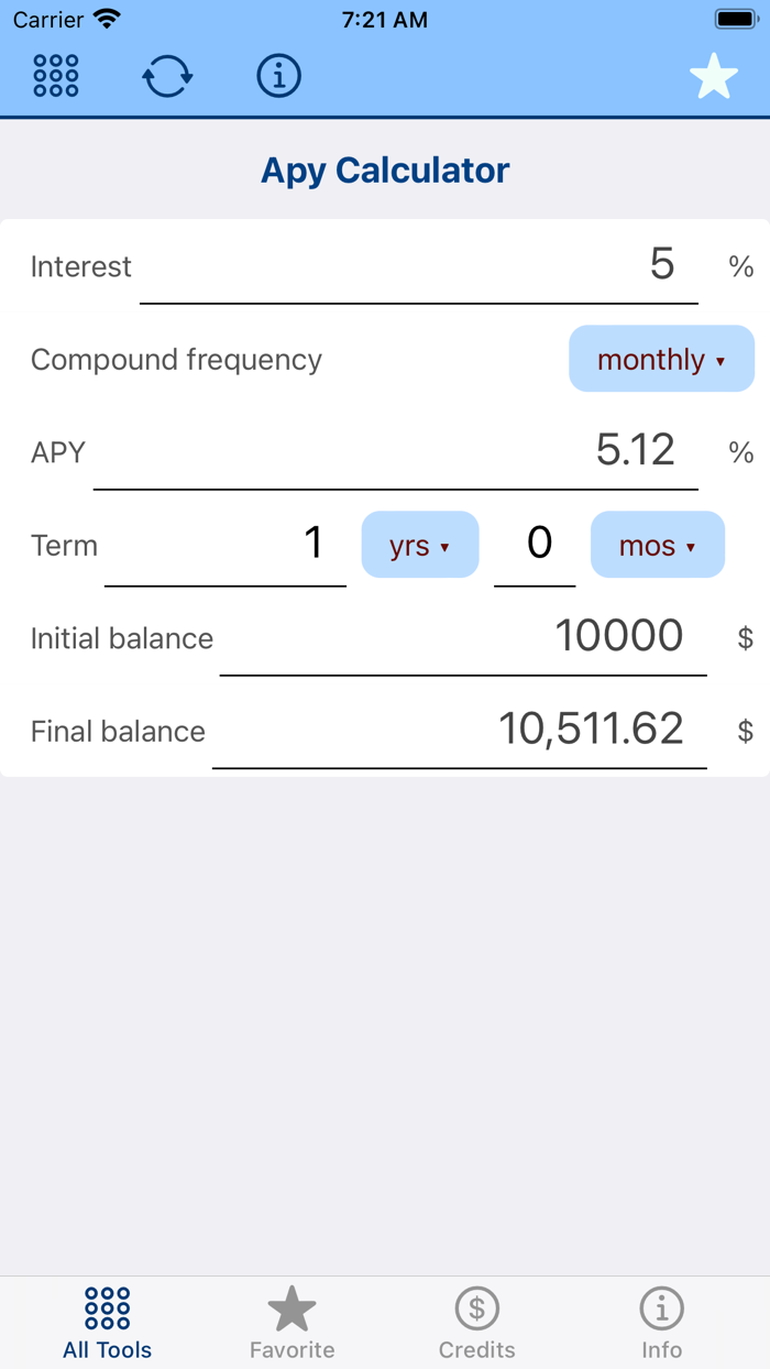 The Advanced Calculator