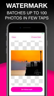 batch watermark photos & logo iphone screenshot 1
