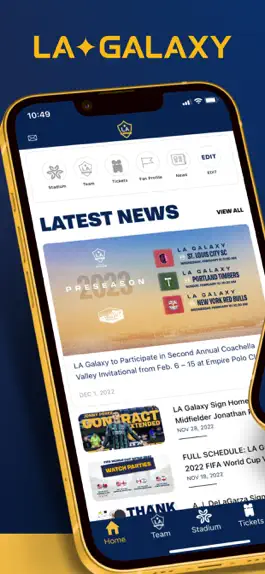 Game screenshot LA Galaxy mod apk