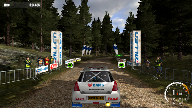 Capturas de tela do Rush Rally 3