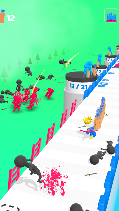 Defender Run: Giant & Archers Screenshot