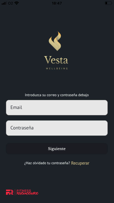 Vesta Wellbeing Screenshot