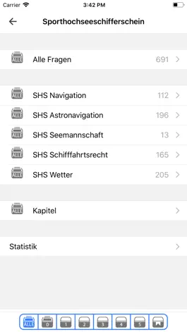 Game screenshot SHS Sporthochseeschifferschein apk