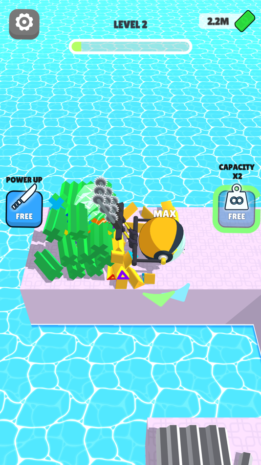 #4. Slicing Land (iOS) 게시자: Broken Mug Studio